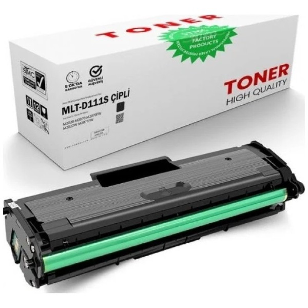 Yasuah MLT-D111S Çipli Muadil Oem Toner /WB/M2020/M2070 Tonerler Fiyatı