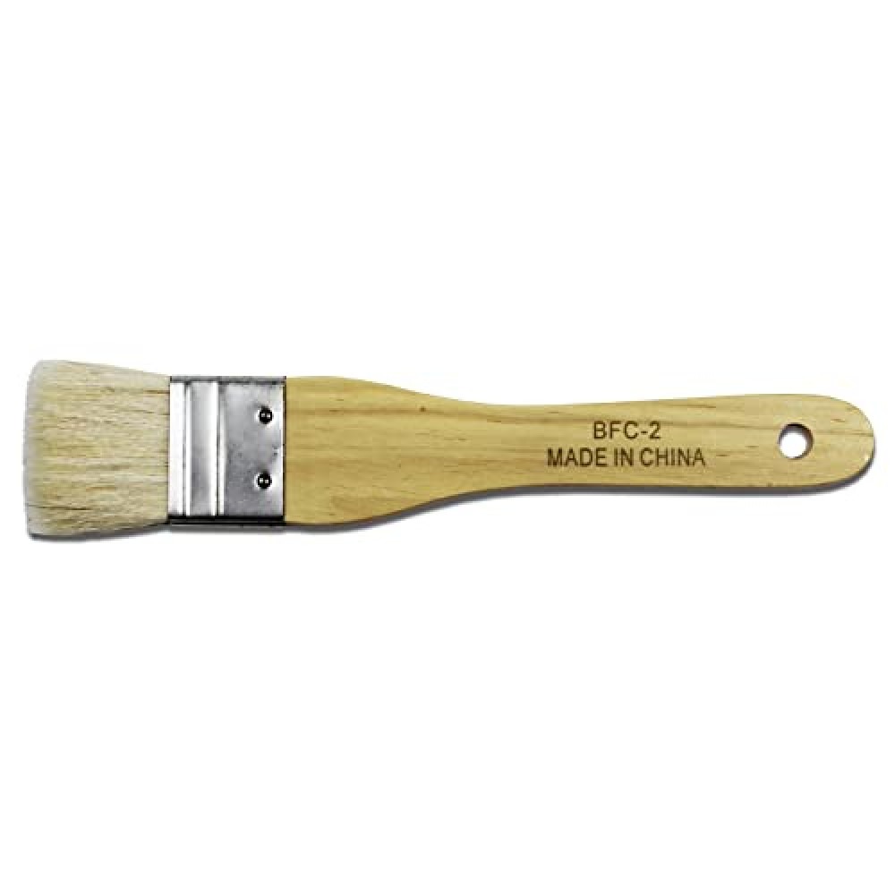 Yasutomo Origami Brush Hake with Metal Ferrule Sheep Hair 1 3/8" wide