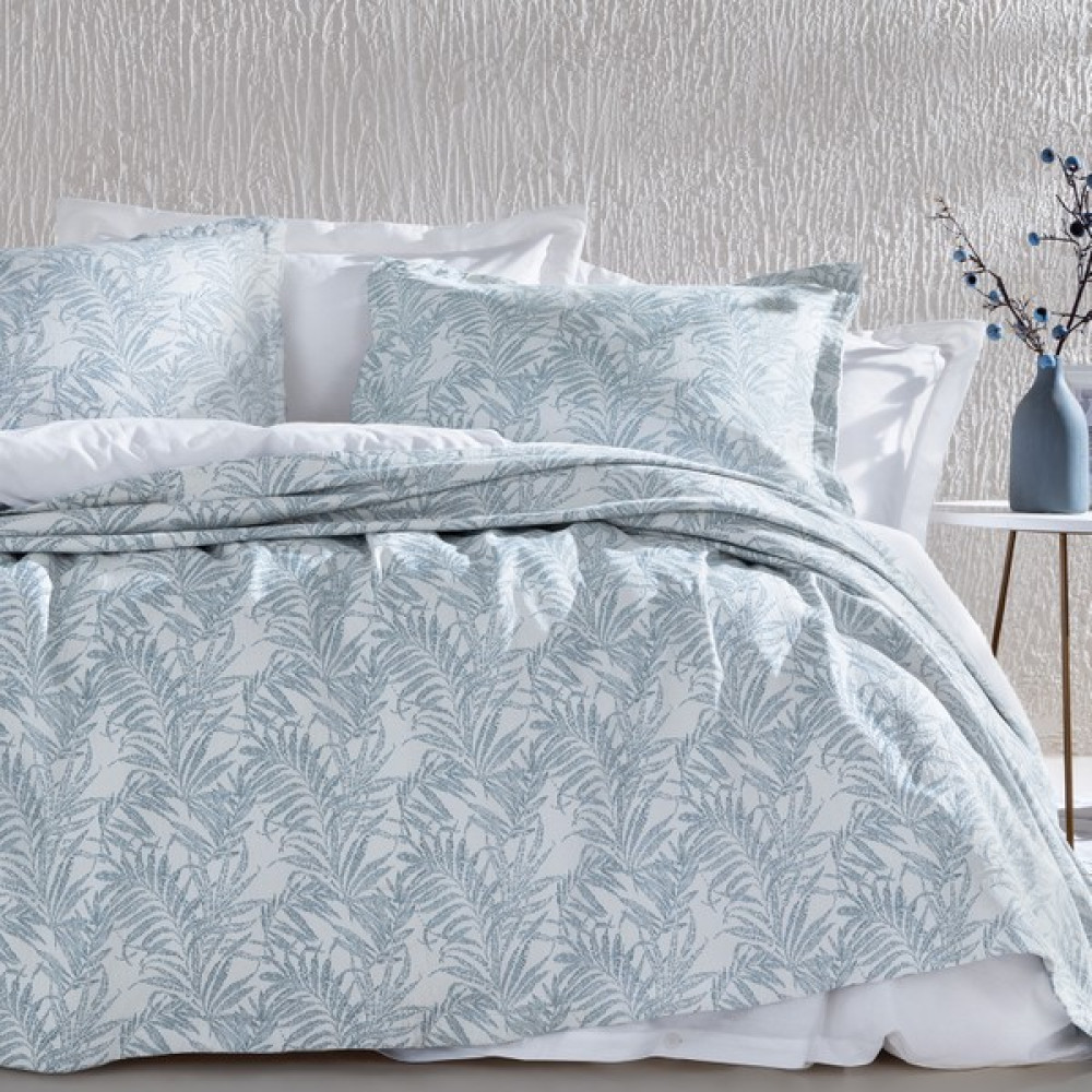 Yataş Bedding Agape Çift Kişilik Yatak Örtüsü Seti - Indigo - 230 x 240 cm - İndigo Yatak Örtüsü Fiyatı