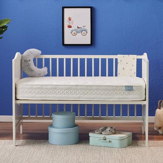 Yataş Bedding Baby Blue Star Yaylı 70x130 cm Yatak
