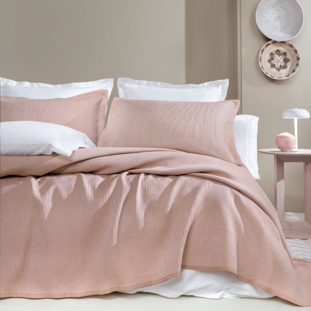 Yataş Bedding Digna Tek Kişilik Yatak Örtüsü Seti - Pudra - 160 x 240 cm Yatak Örtüsü Fiyatı