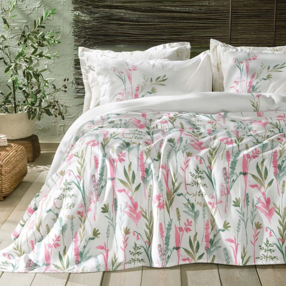 Yataş Bedding Hana Tek Kişilik Pike Takımı - Pembe Pike & Pike Takımı Fiyatı