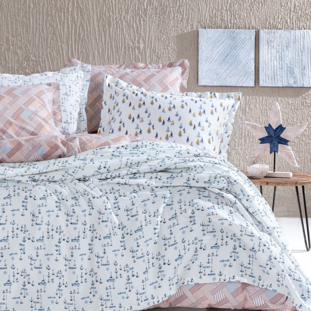 Yataş Bedding Mix&match Garcia Çift Kişilik Pike - Lacivert Pike & Pike Takımı Fiyatı