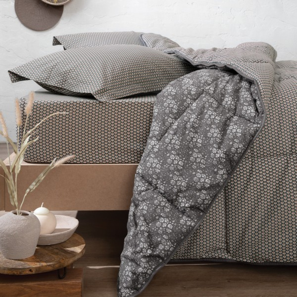 Yataş Bedding Mix&match Thalia Tek Kişilik Yorgan - Antrasit - 155 x 215 cm - Gri Yorgan Fiyatı