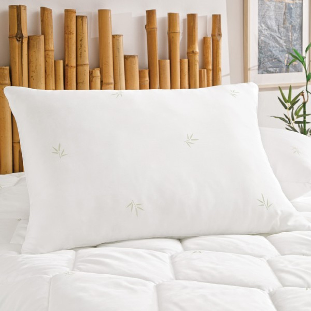 Yataş Bedding Nuevo Bambu Yastık 800 gr - Beyaz - 50 x 70 cm Yastık Fiyatı