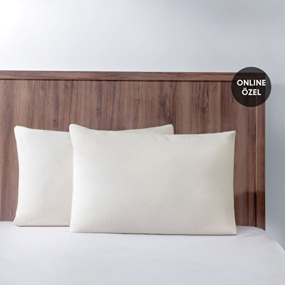 Yataş Bedding Superwashed Yün Yastık - 50 x 70 cm - Beyaz Yastık Fiyatı