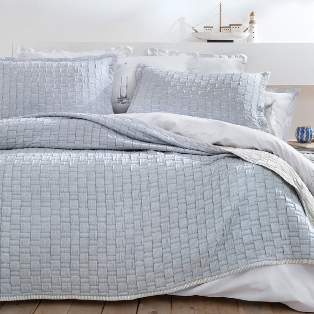 Yataş Bedding Velma Tek Kişilik Yatak Örtüsü Seti - Indigo/bej - 170 x 240 cm - Bej - İndigo Yatak Örtüsü Fiyatı