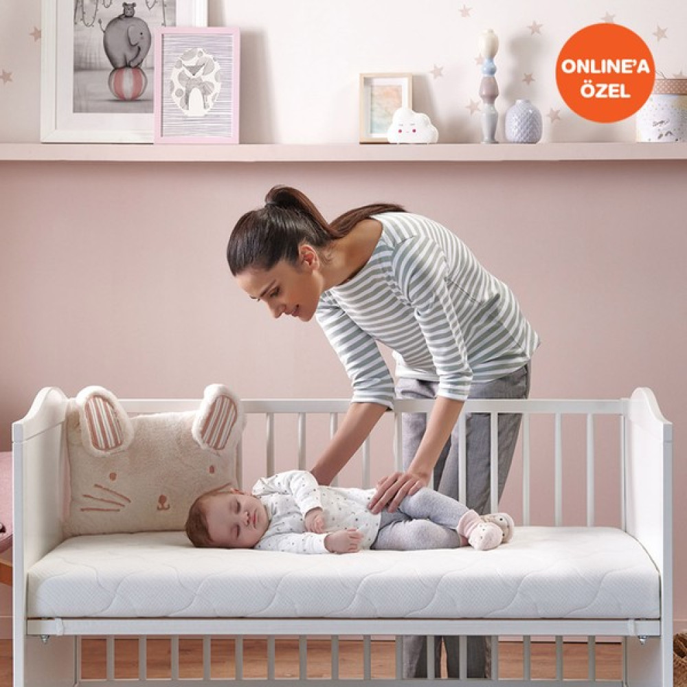 Yataş Mini Cottony Sünger Yatak - 70 x 110 cm Bebek Yatağı Fiyatı
