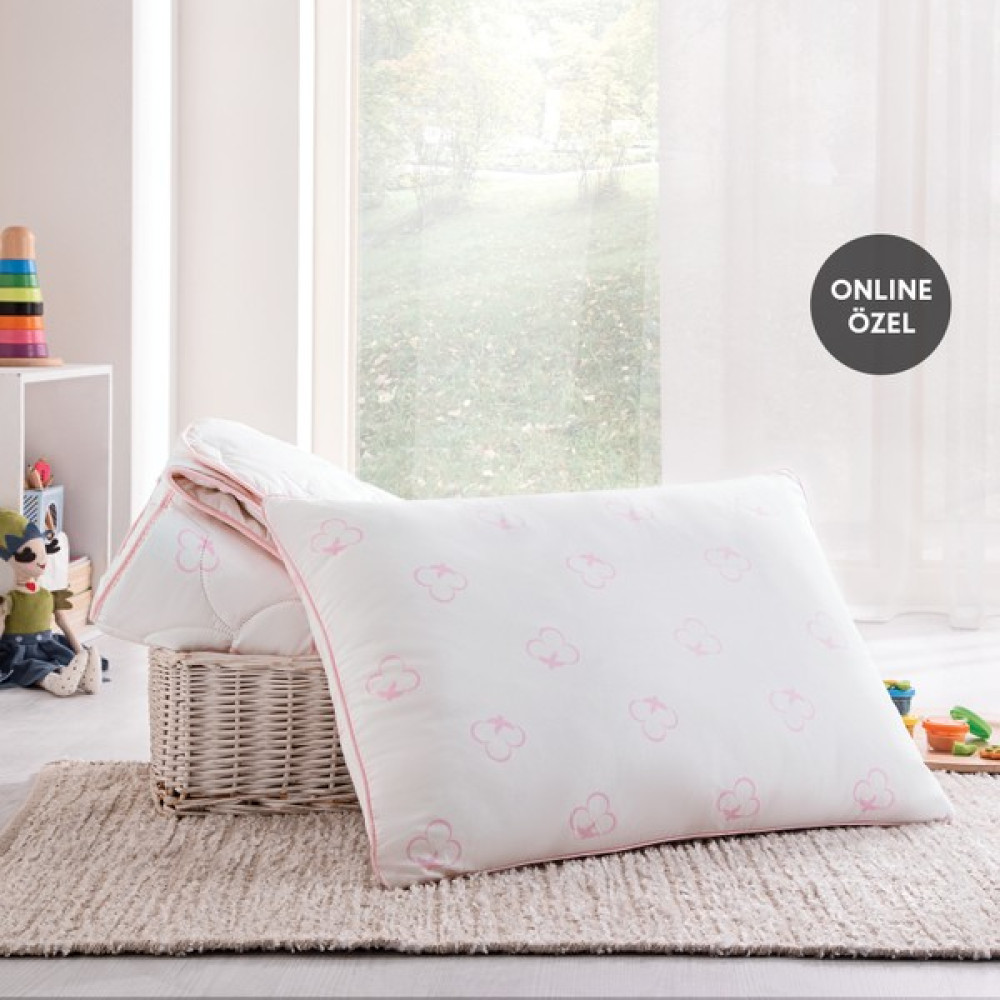 Yataş Mini Pamuk Çocuk Yastık 45 x 65 cm 800 gr - Beyaz Yastık Fiyatı