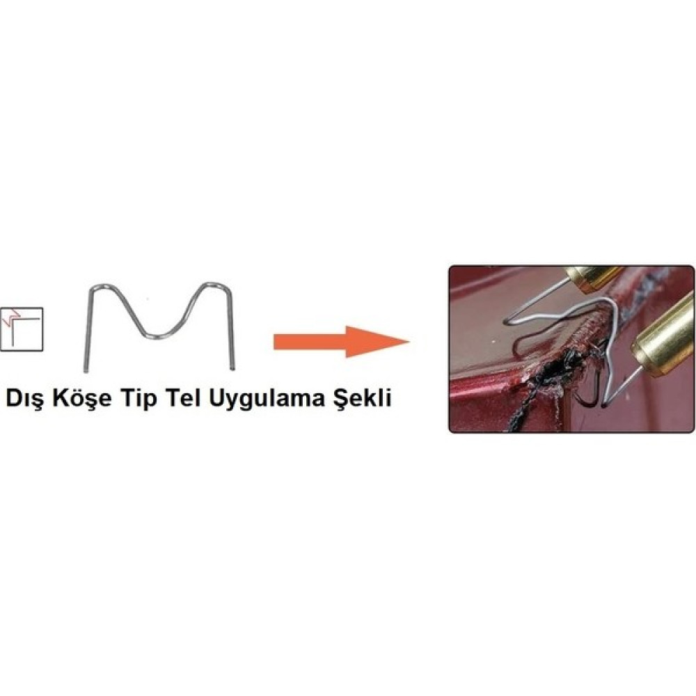 YATE10 200 Adet 0,6mm Dış Köşe Kaynak Zımba Teli Kaynak Makineleri Fiyatı
