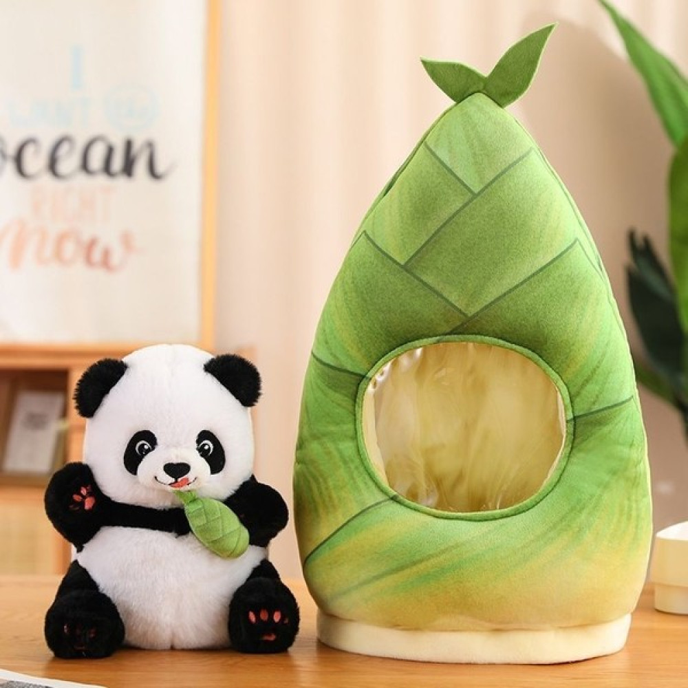 Yates Bambu Sürgünleri Panda Bebek Bebek Dev Panda Peluş Oyuncak Bez Bebek 50 cm (Yurt Dışından) - Yeşil Peluş Oyuncaklar Fiyatı