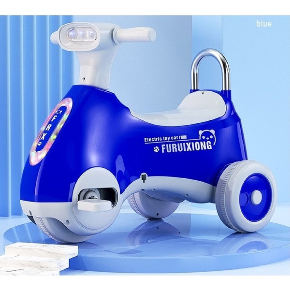 Yates Şarj Edilebilir Pedallı Elektrikli Araba Bebek Arabası (Yurt Dışından) - Açık Mavi Açık Hava, Deniz ve Spor Oyuncakları Fiyatı