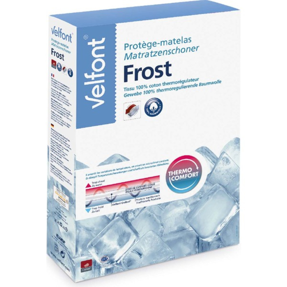 Yatsan Velfont Frost Outlast Cotton Isı Dengeleyici Alez 160x200 - Beyaz - 160 x 200 cm Alez / Yatak Koruyucu Fiyatı
