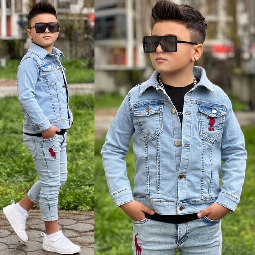 Yavrumsa Erkek Kot Takım Jeans Erkek Çocuk Giyim Takımı Fiyatı