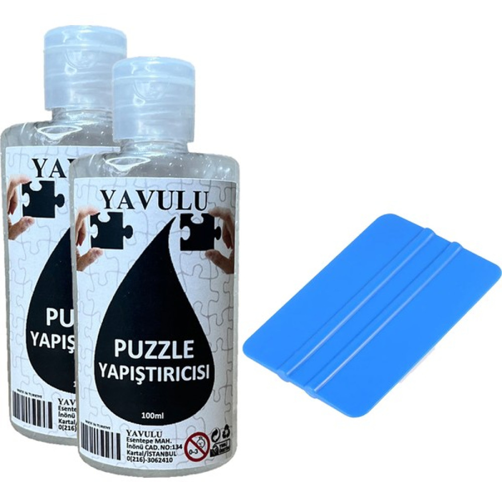 Yavulu Puzzle Yapıştırıcısı / Puzzle Koruyucusu / Puzzle Tutkalı (Şeffaf) 100 ml (2 Adet ) ve Ragle Puzzle & Aksesuarları Fiyatı