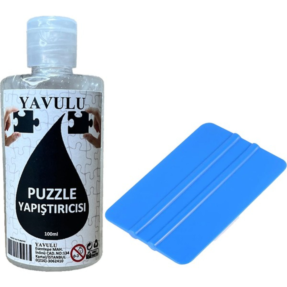 Yavulu Puzzle Yapıştırıcısı / Puzzle Koruyucusu / Puzzle Tutkalı (Şeffaf) 100 ml ve Ragle Puzzle & Aksesuarları Fiyatı