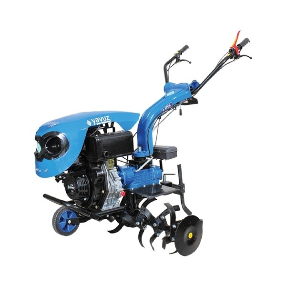 Yavuz Y300-Ym Dizel Marşlı Çapa Makinesi 3 İleri 1 Geri 7 Hp Çapalama Makinesi Fiyatı