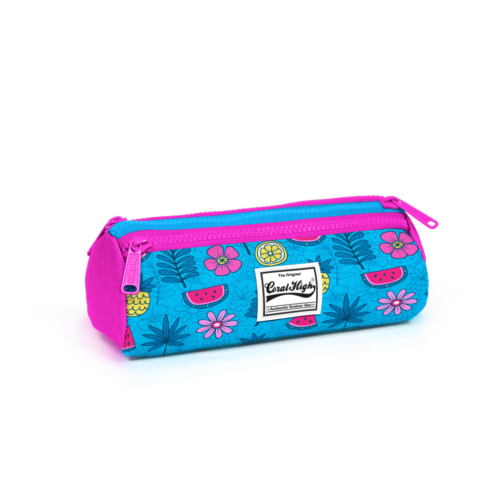 Yaygan Çanta Coral High Kalem Çantası (Üç Bölmeli) - Pembe/Mavi Kalemlik (Kalem Kutusu) Fiyatı