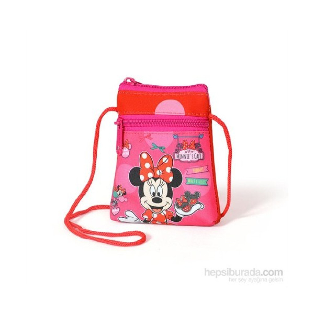 Yaygan Minnie Mouse Lisanslı İpli El Ve Omuz Çantası Okul Çantası Fiyatı