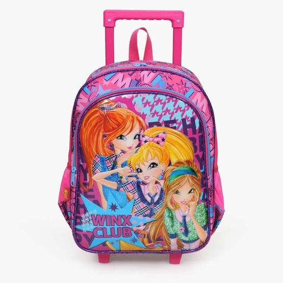 Yaygan Winx 63267 Pembe Turkuaz Çekçekli Okul Çantası Okul Çantası Fiyatı