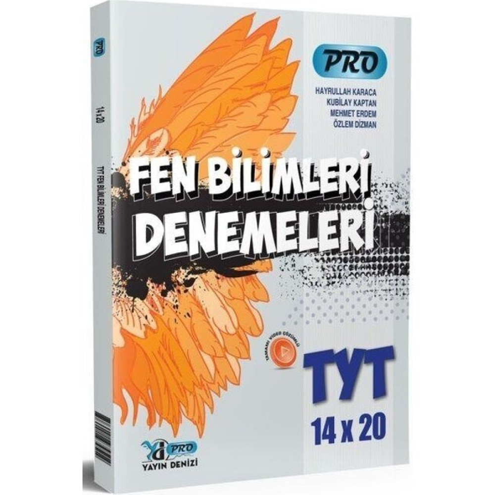 Yayın Denizi TYT Fen Bilimleri Pro 14 x 20 Denemeleri Yayın Denizi Temel Yeterlilik Testi (TYT) Fiyatı