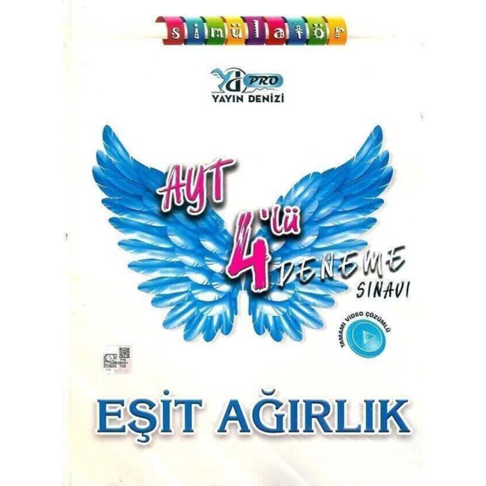 Yayın Denizi Yayınları AYT Eşit Ağırlık 4 Lü Pro Deneme Temel Yeterlilik Testi (TYT) Fiyatı