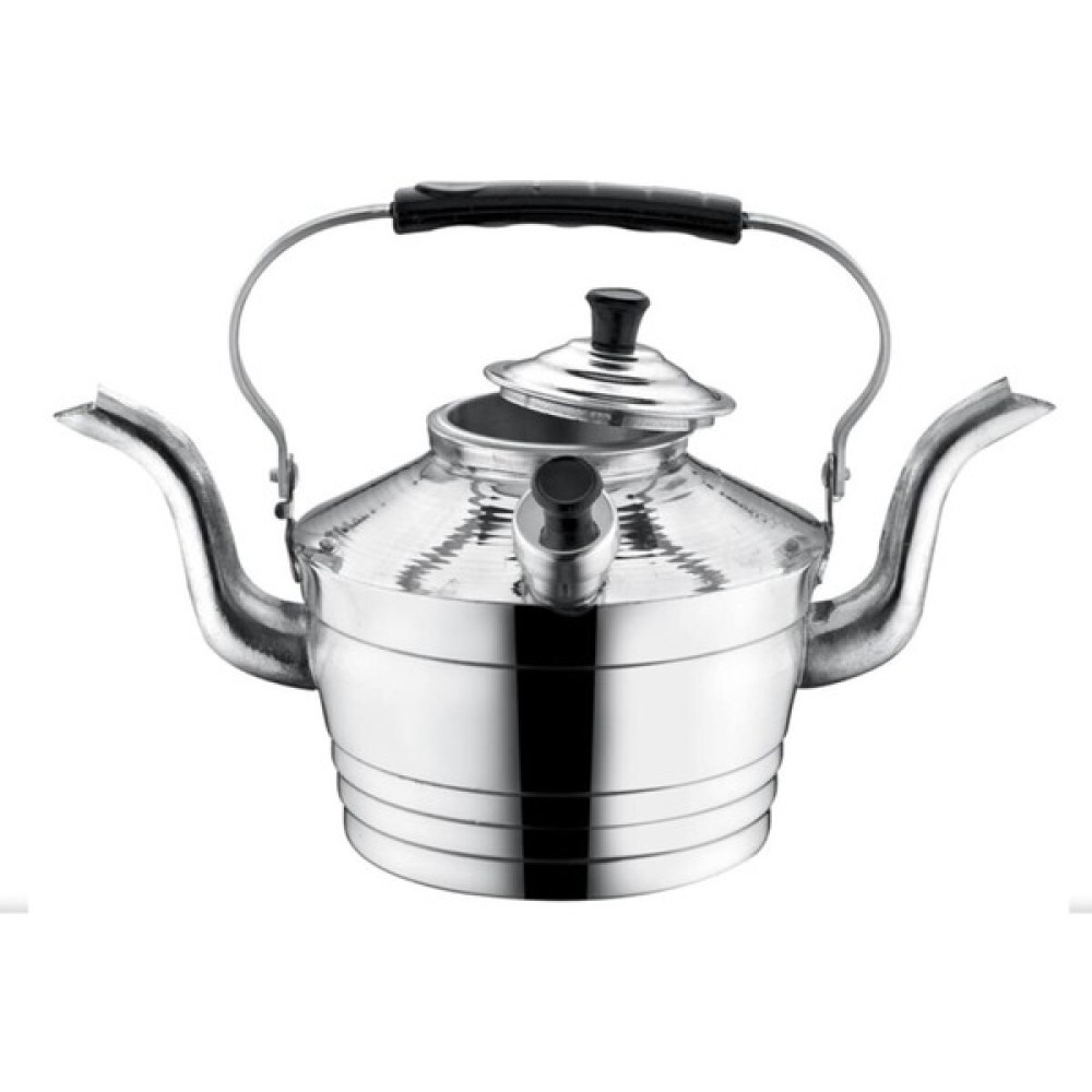 Yayke 3 Litre Çift Emzikli, Çift Taraflı Alüminyum Çaydanlık Avcı, Kamp, Piknikçi Çaydanlığı (NO 22) Çay / Çaydanlık Setleri Fiyatı