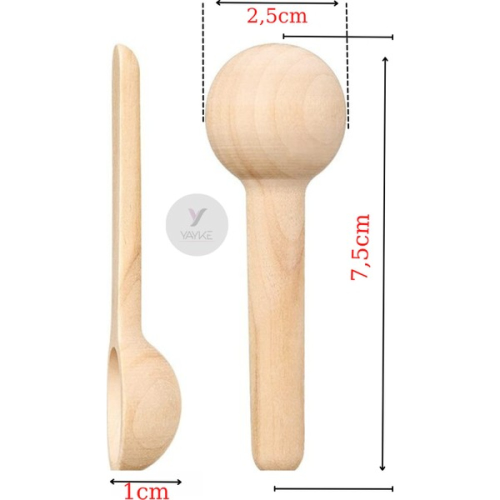 Yayke Mini Ahşap Kaşık Baharat Tuz Kaşık Baharat Reçeli Kahve Çeşni Bal Çayları Şeker (9 Adet) Çatal / Kaşık / Bıçak Takımları Fiyatı