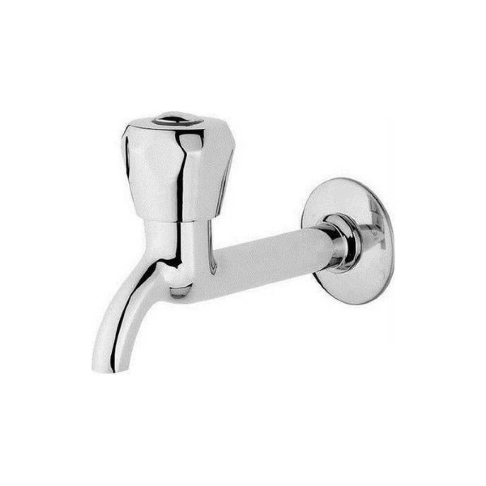 Yayke Topaç Krom Uzun Musluk Bahçe Lavabo Musluğu Pirinç Gövde Sulak Fiyatı