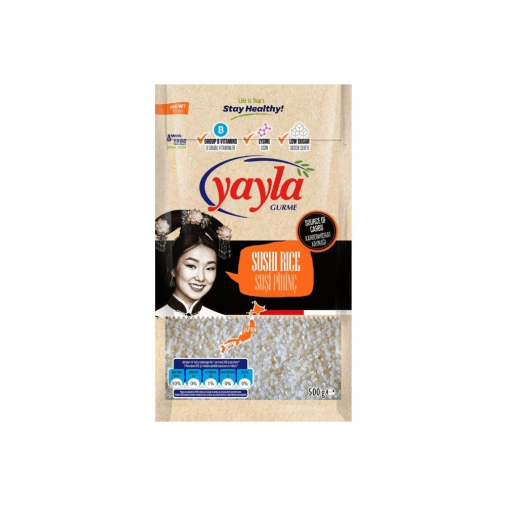 Yayla 500 Gr Gurme Sushi Pirinç X 2 Adet Bakliyat Fiyatı