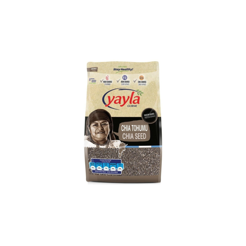 Yayla Gurme Chia Tohumu 500 Gr Temel Gıda Fiyatı