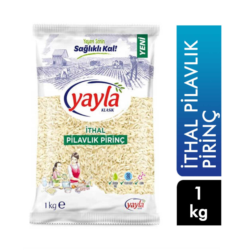 Yayla İthal Pilavlık Pirinç 1 kg (Dökme) Bakliyat Fiyatı