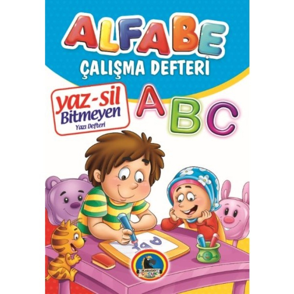 Yaz Sil Alfabe Bitmeyen Yazı Defteri Tahta Kalemi Çocuk Öykü Fiyatı