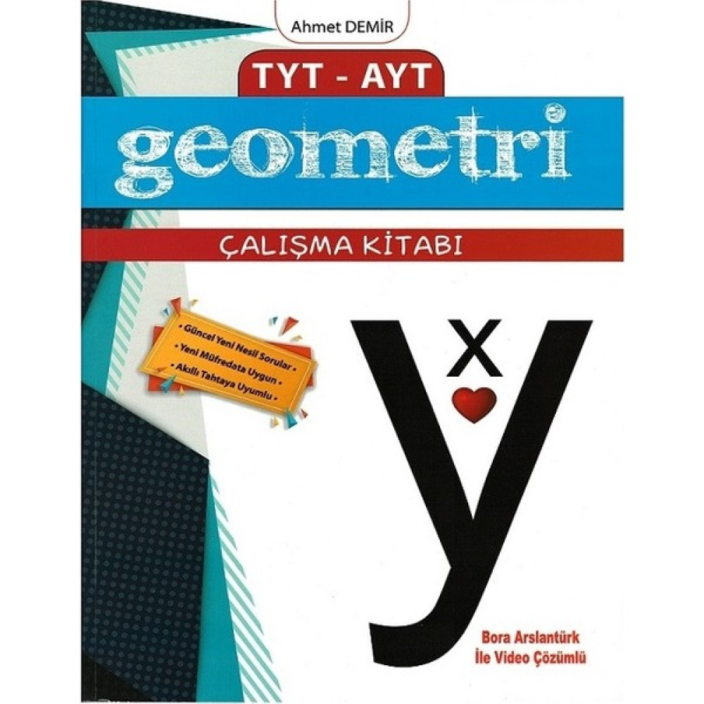 Yazarın Kendi Yayını Tyt-Ayt Geometri Çalışma Kitabı (Renkli Baskı) Temel Yeterlilik Testi (TYT) Fiyatı