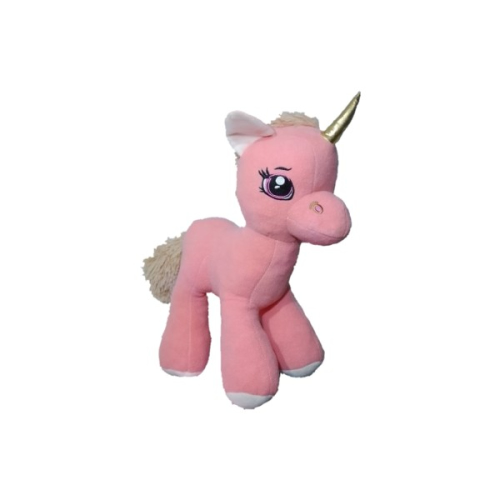 Yazıcı Peluş Boynuzlu At Pony Unicorn Pembe 40 cm Pembe 40 cm Unicorn - unıcorn Peluş Oyuncaklar Fiyatı