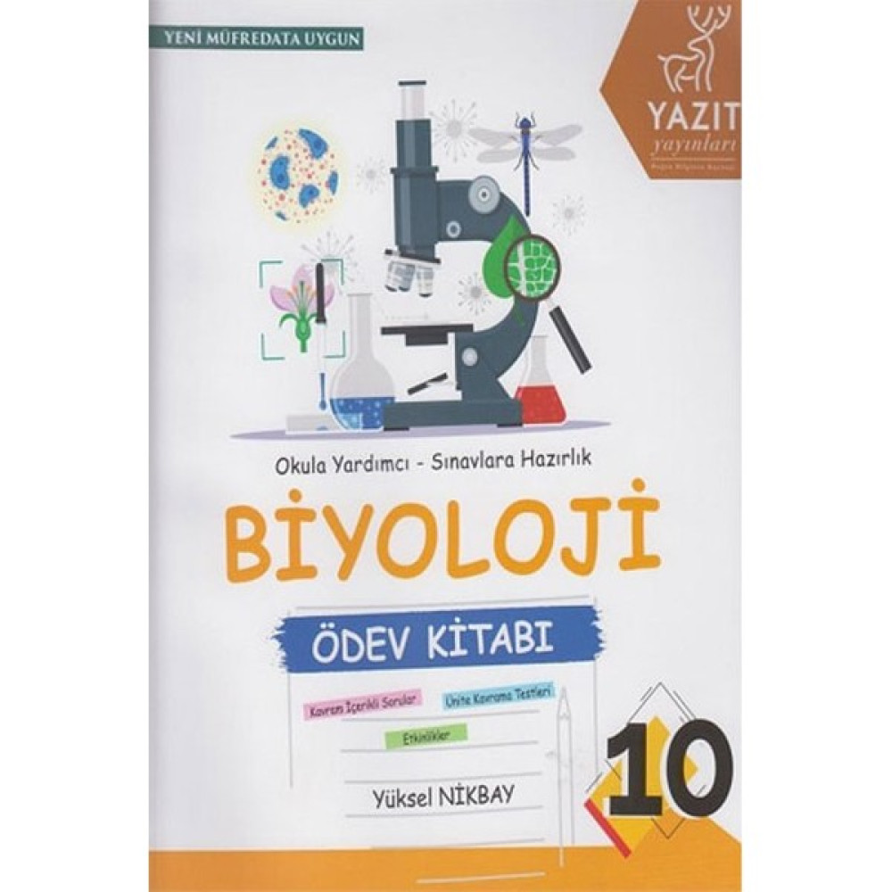 Yazıt 10. Sınıf Biyoloji Ödev Kitabı Ders Sınav Kitapları Fiyatı