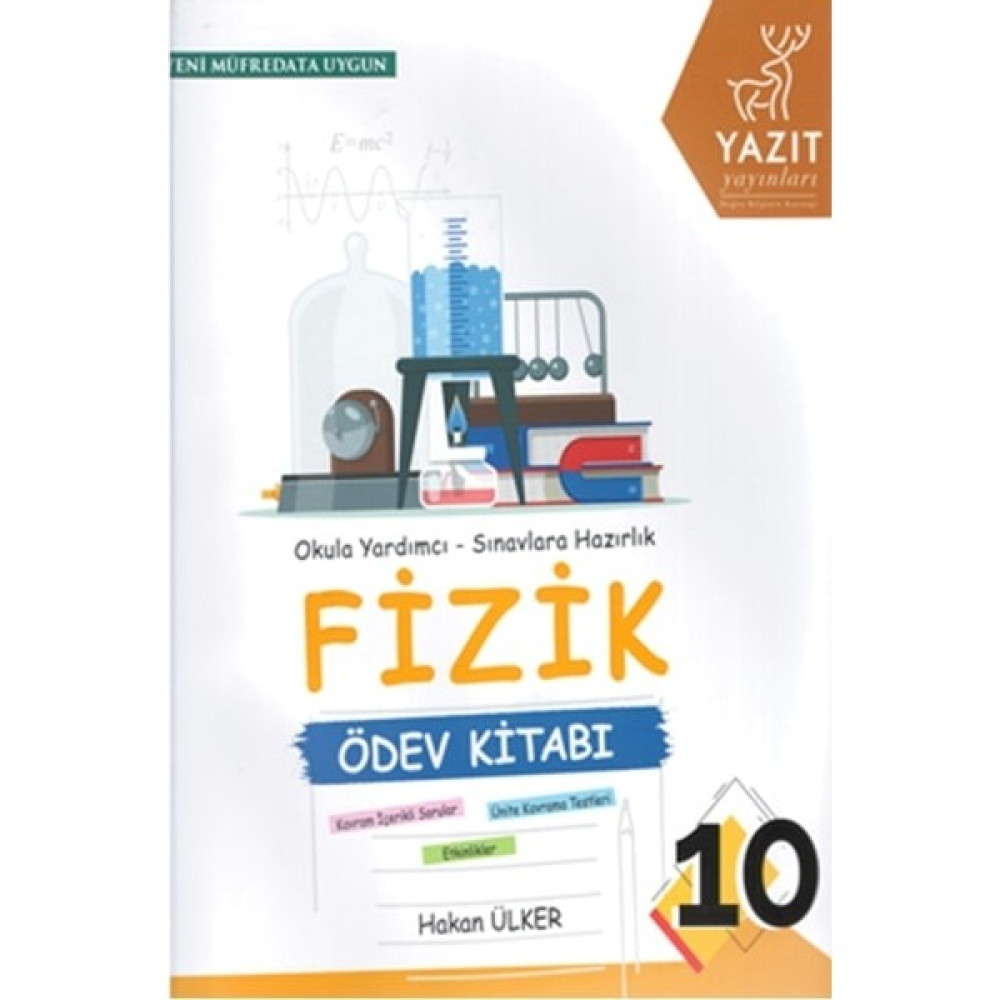 Yazıt 10.Sınıf Fizik Ödev Kitabı Fizik Fiyatı