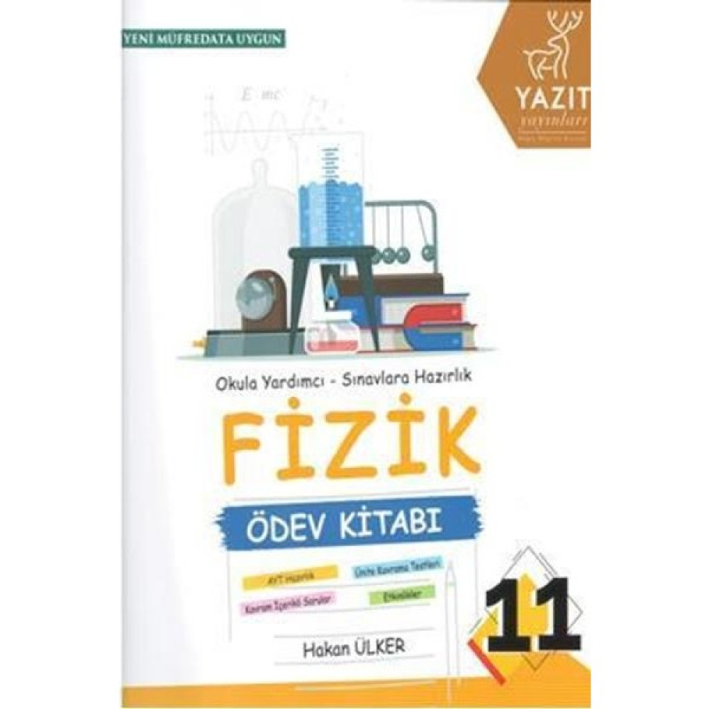 Yazıt 11.Sınıf Fizik Ödev Kitabı - Hakan Ülker Fizik Fiyatı