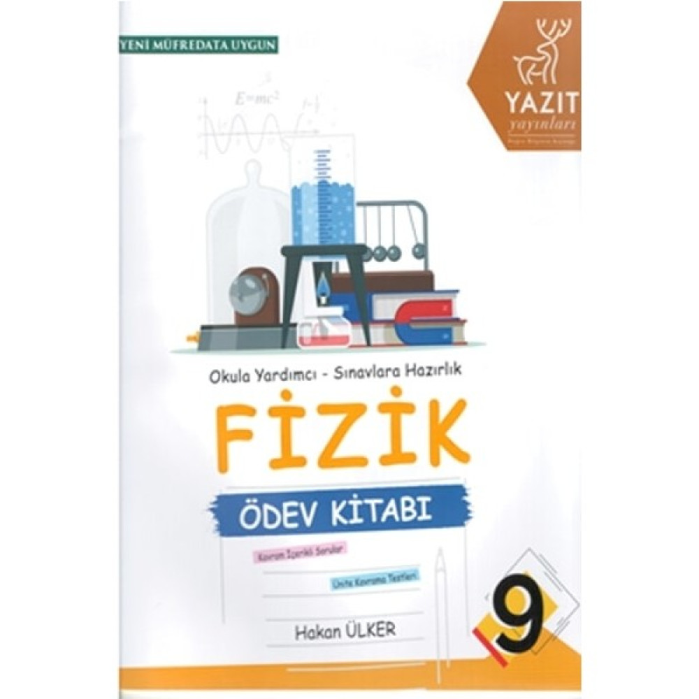 Yazıt 9.Sınıf Fizik Ödev Kitabı - Hakan Ülker Fizik Fiyatı