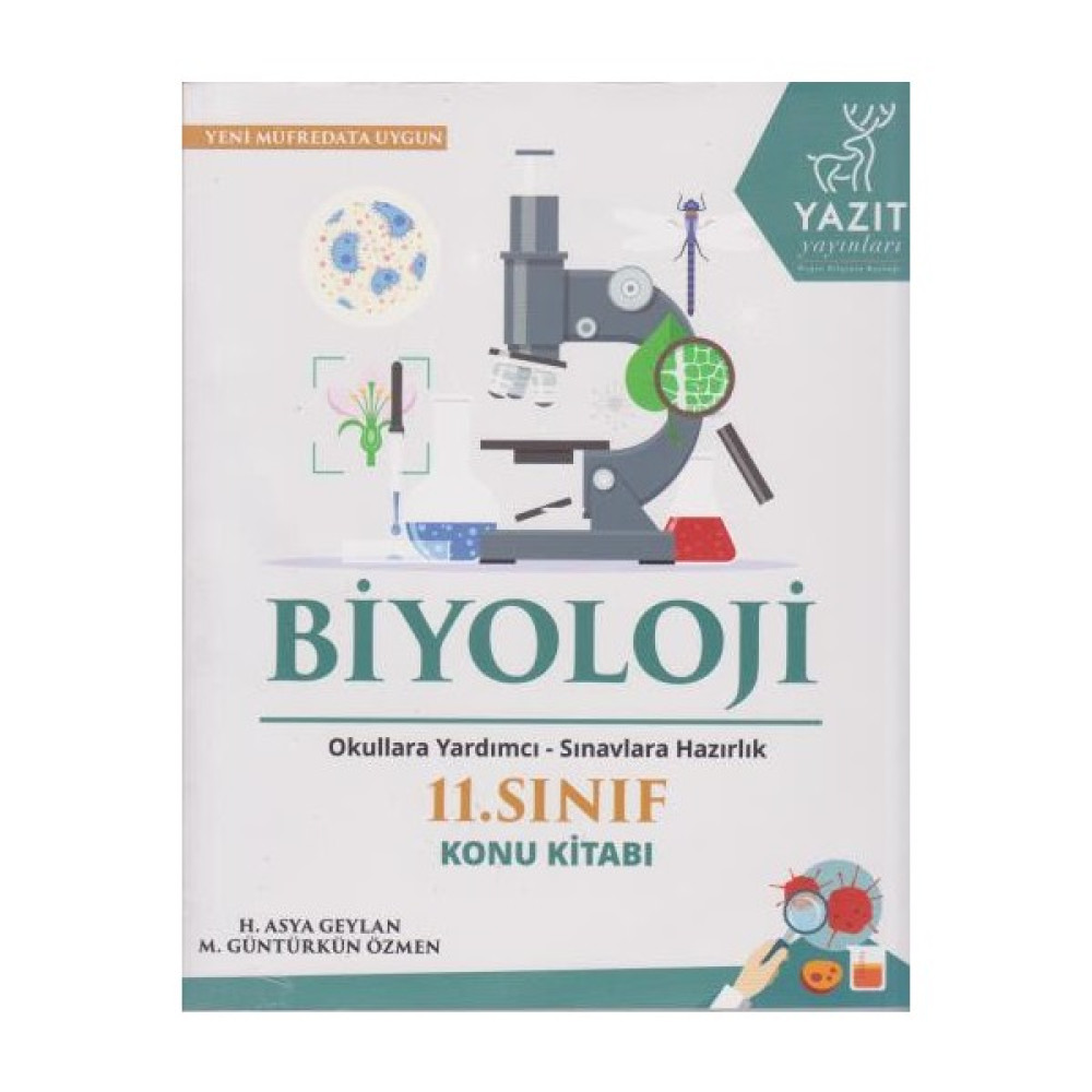 Yazıt Yayınları 11. Sınıf Biyoloji Konu Kitabı Ders Sınav Kitapları Fiyatı
