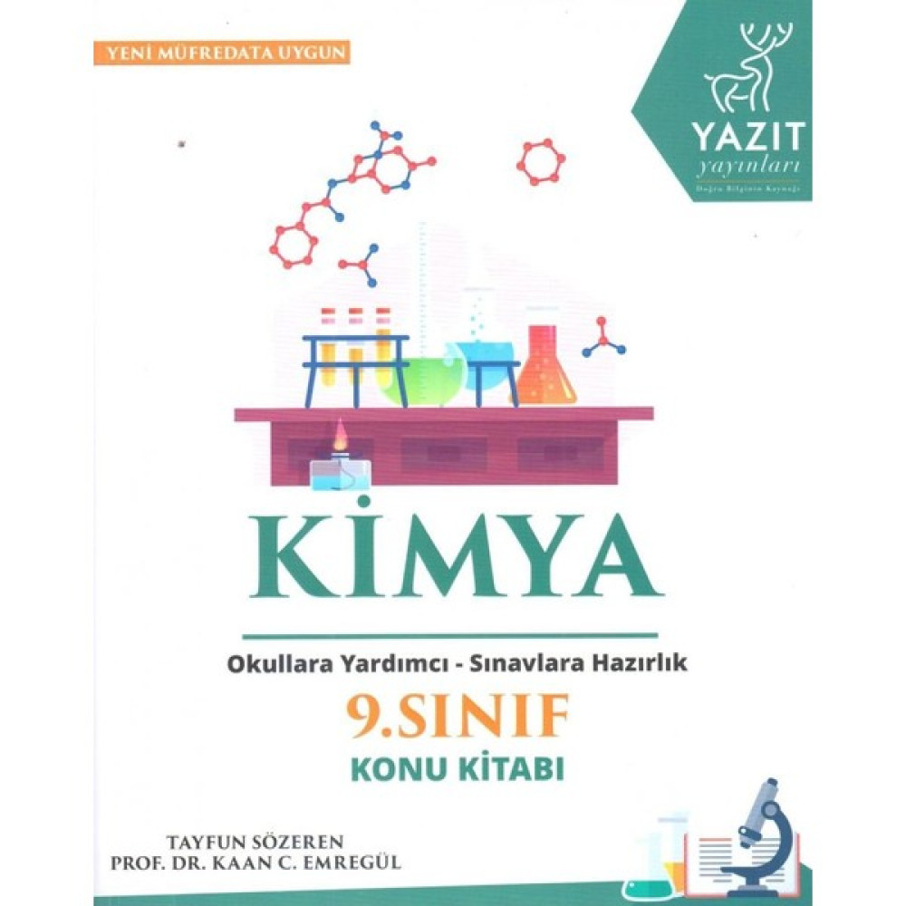 Yazıt Yayınları 9. Sınıf Kimya Konu Kitabı Ders Sınav Kitapları Fiyatı