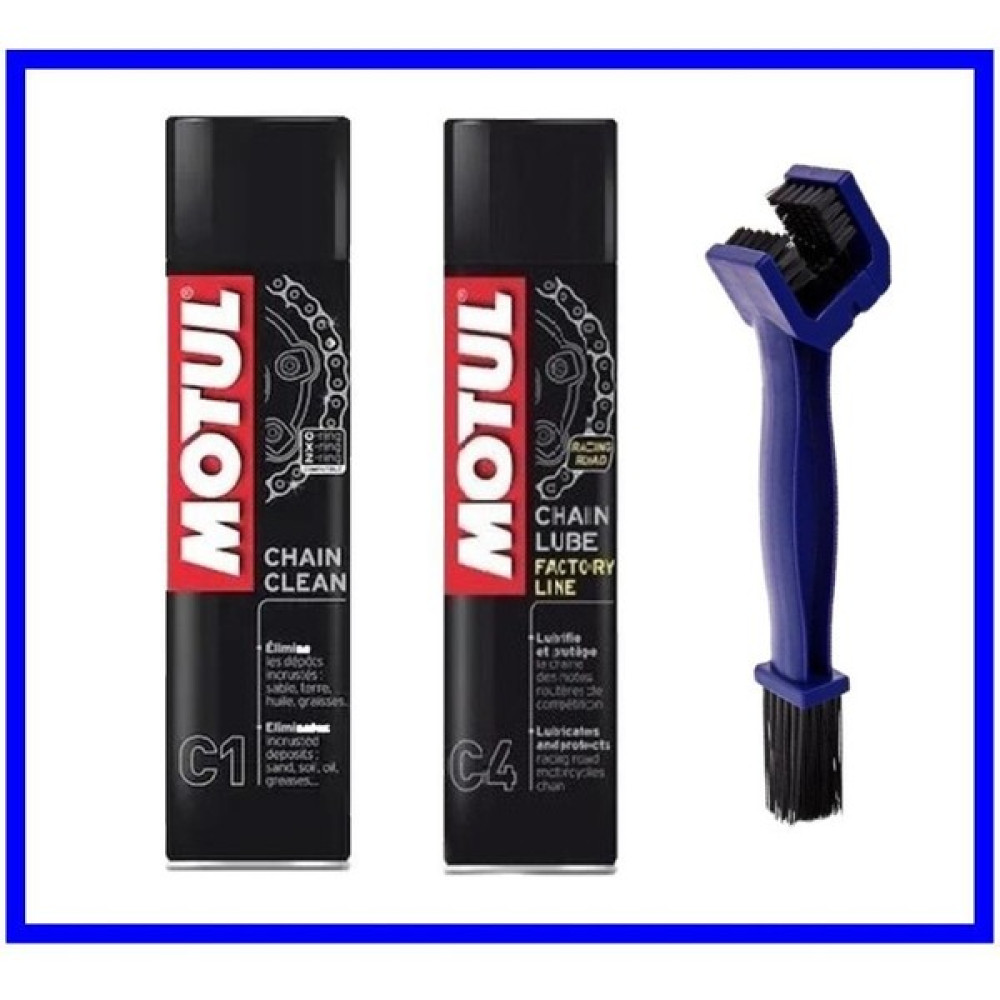 YBS Motul Zincir Bakım Seti C1 C4 Temizleme Fırçası Motorsiklet için Diğer Aksesuarlar Fiyatı