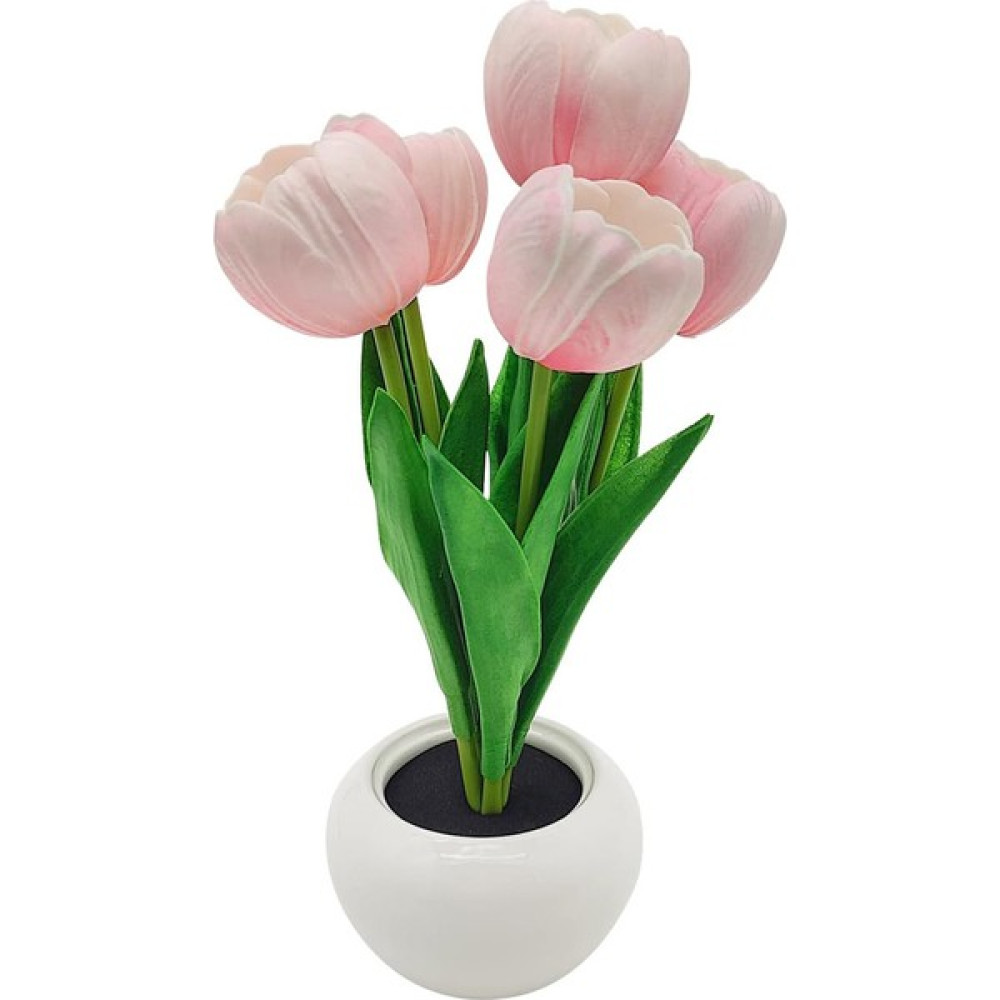 Ycate LED Lale Gece Lambası - 5 Kafa Pembe (Piller Dahil) (Yurt Dışından) Gece Lambası Fiyatı