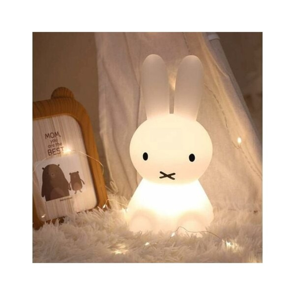 Ycate LED Tavşan Gece LAMBASI-28CM Renkli Işıklı Versiyon (Tip-C Şarj) (Yurt Dışından) - Beyaz Gece Lambası Fiyatı