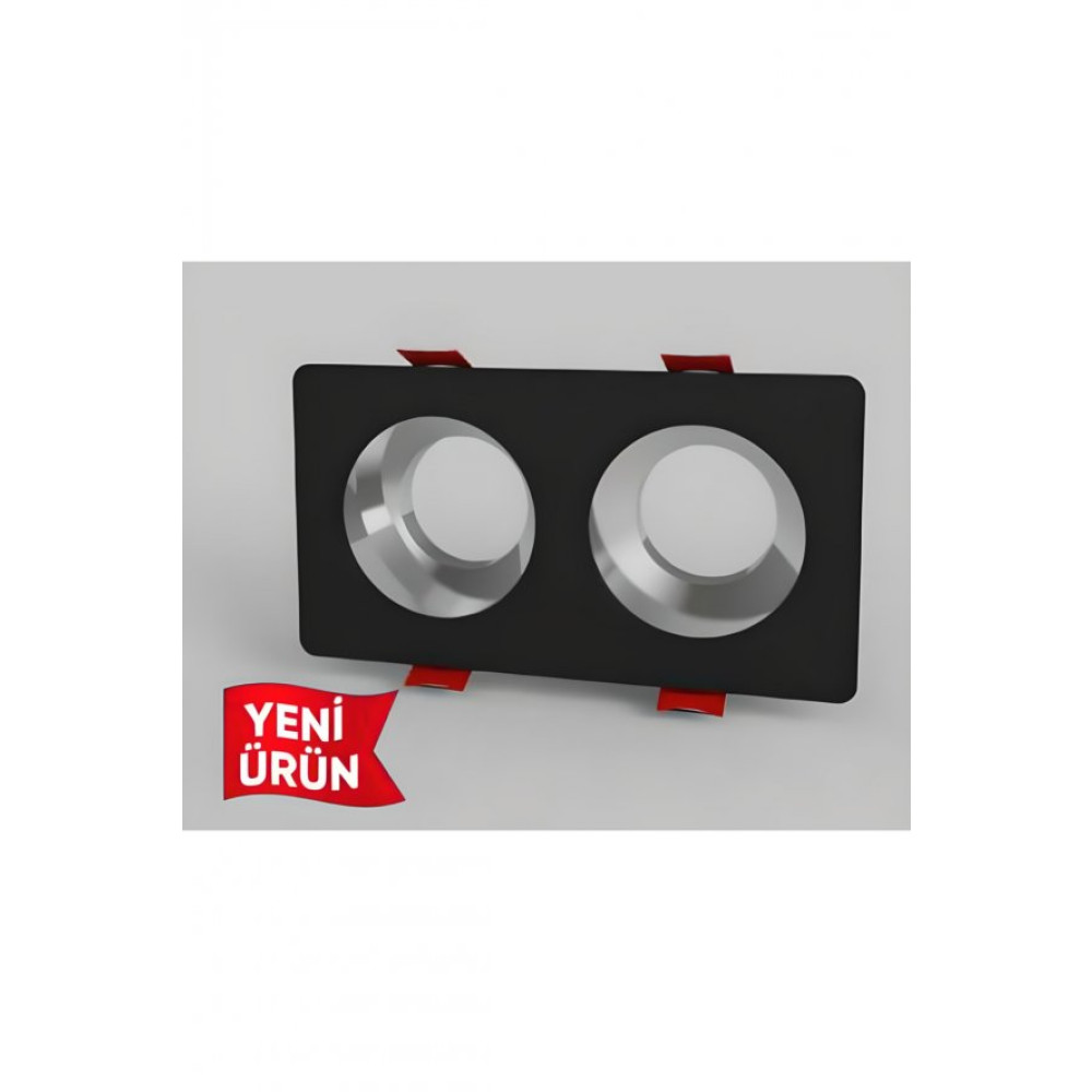 Ycl Dekoratif Modern Spot Kasa Siyah Siva Alti Yc-2015 Spot Fiyatı