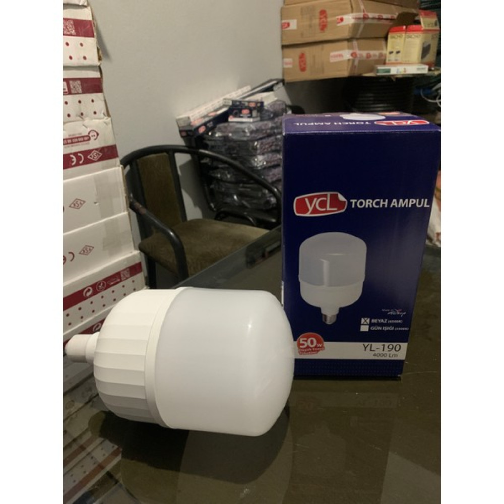 Ycl Yl - 190 Torch Let Ampül 50 watt Beyaz Işık Led Aydınlatmalar Fiyatı
