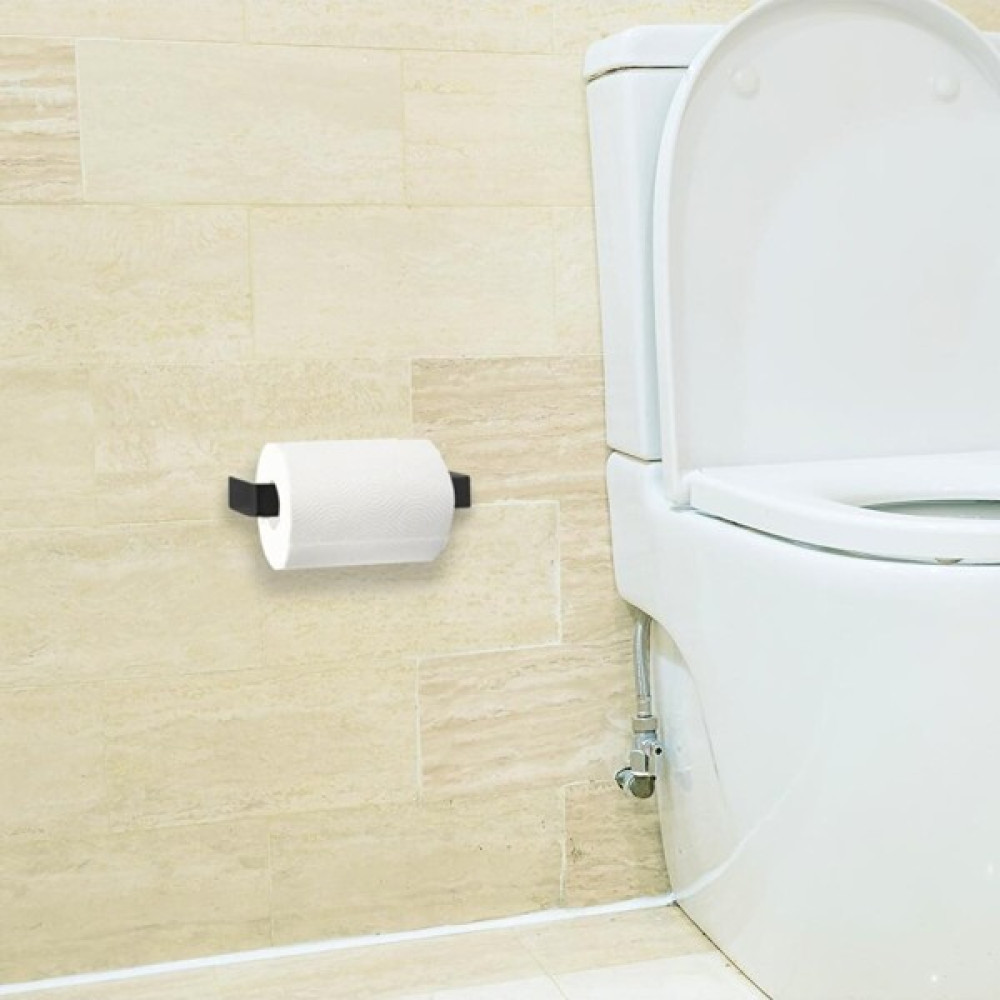 YDGR Metal Mat Siyah Kağıt Rulo Havluluk, Peçetelik, Yapışkanlı Tasarım, Banyo Askısı Tuvalet Kağıtlığı Fiyatı