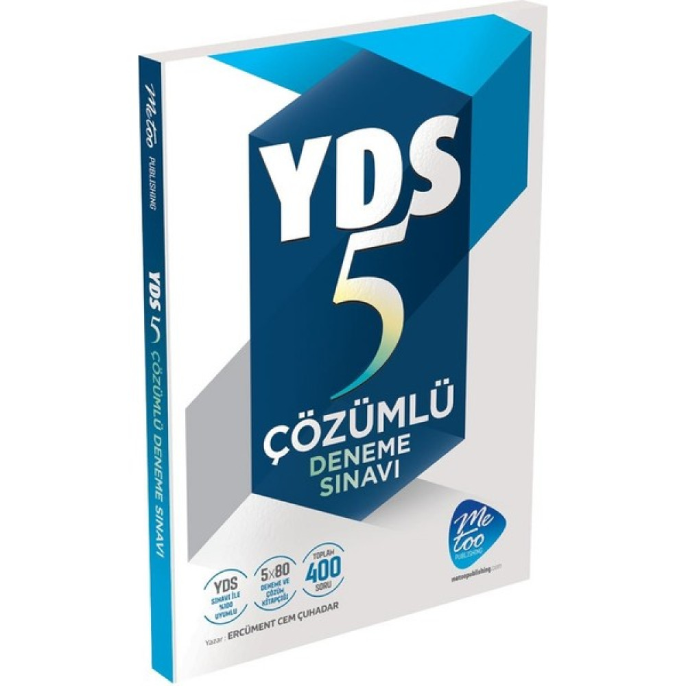 Yds 5 Çözümlü Deneme Sınavı Kaynak Kitapları Fiyatı