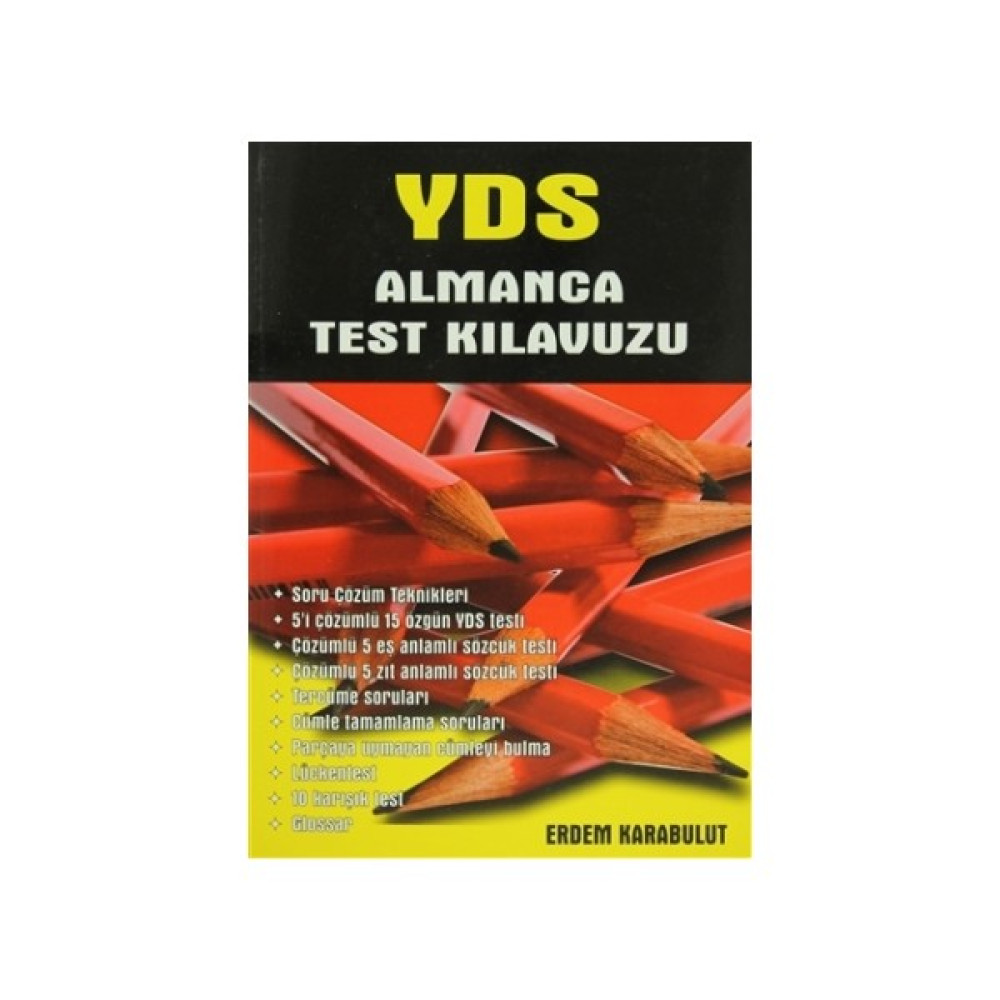 YDS Almanca Test Kılavuzu - Erdem Karabulut Edebiyat Fiyatı