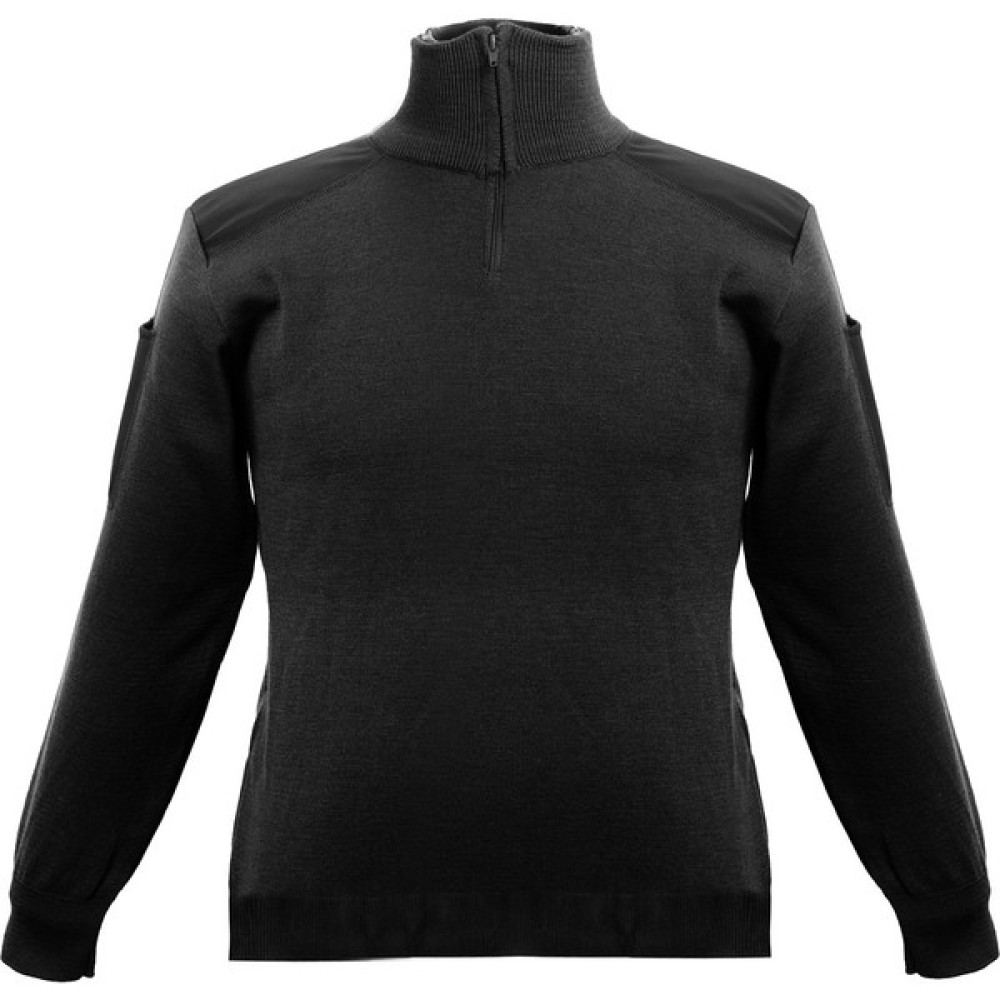 Yds Askeri Kazak - Yakası Fermuarlı -Siyah (Nefes Alabilir, Yakası Fermuarlı Yün Askeri Kazak) T-Shirt & Sweatshirt (Outdoor) Fiyatı